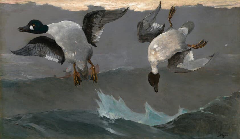 Right and Left — Winslow Homer