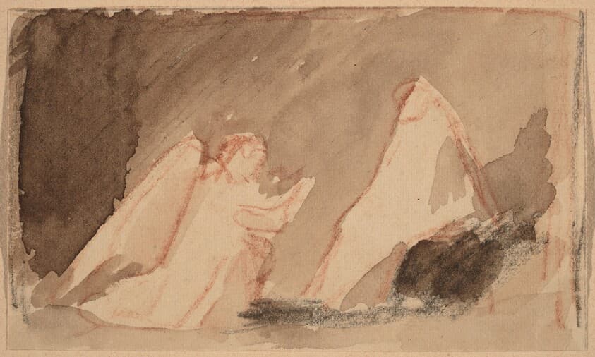 Study for a Panel — Charles Sprague Pearce