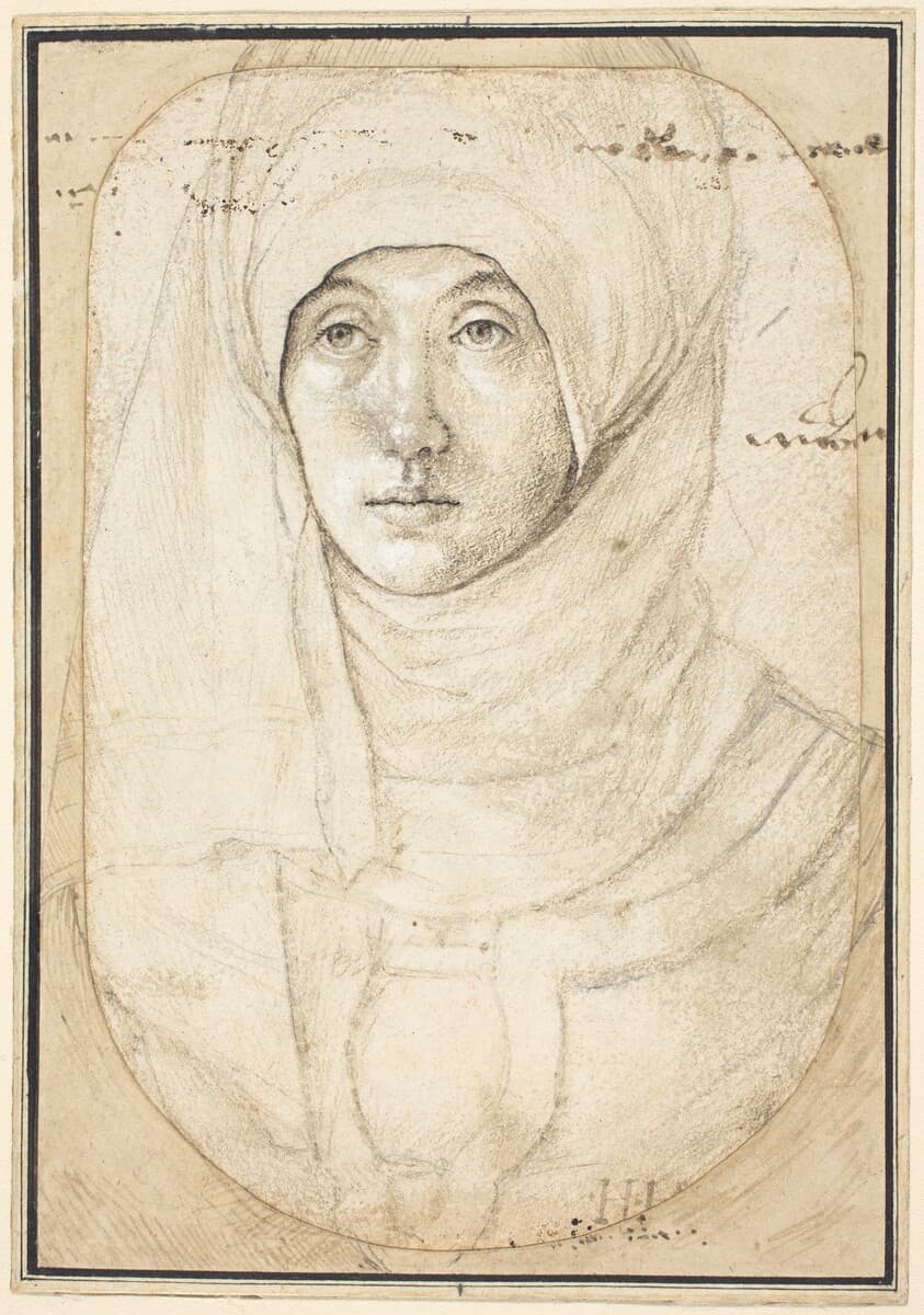 Portrait of a Woman [recto] — Hans Holbein the Elder