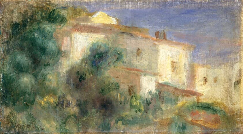 Maison de la Poste, Cagnes — Auguste Renoir