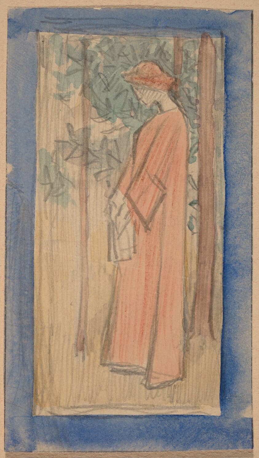 Study for a Panel — Charles Sprague Pearce