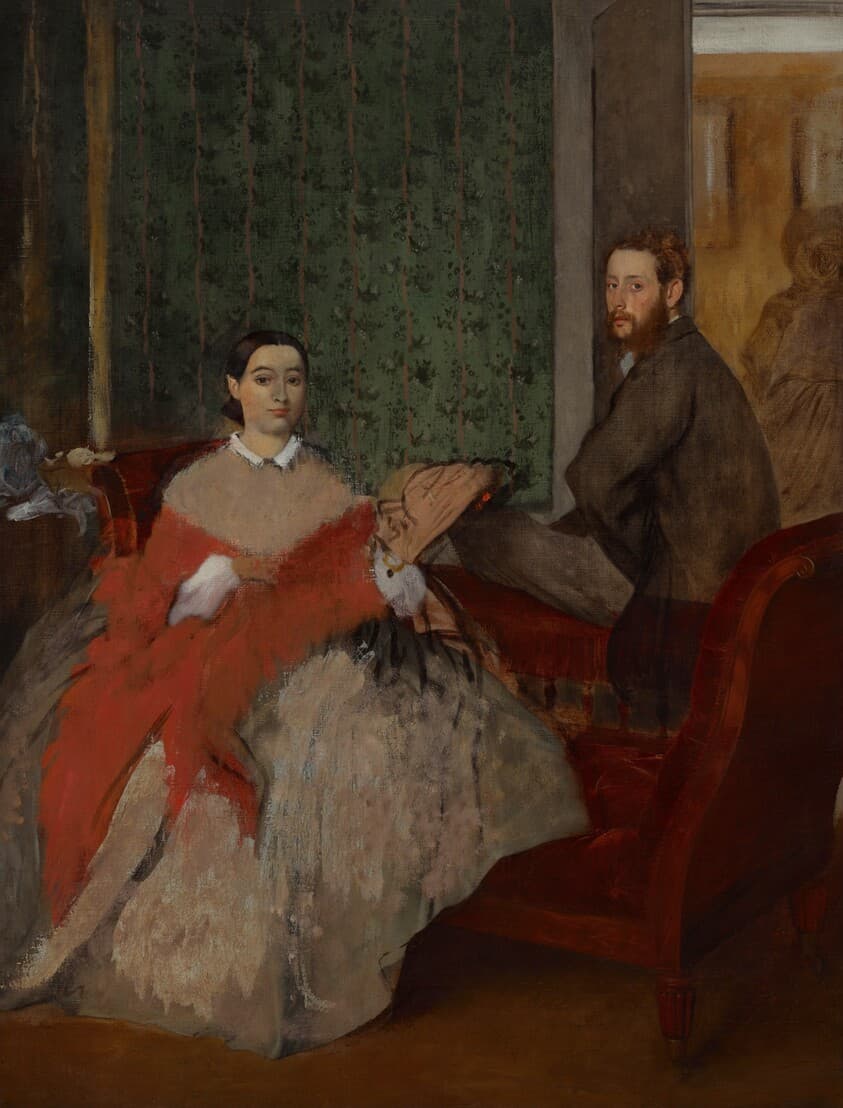 Edmondo and Thérèse Morbilli — Edgar Degas