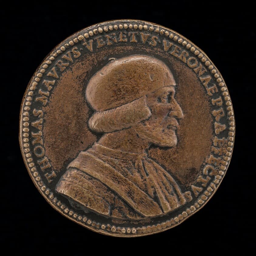Tommaso Moro, Captain of Verona 1527 [obverse] — Giovanni Maria Pomedelli