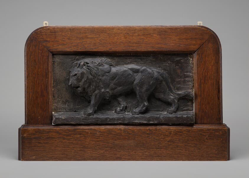 Lion of the July Column — Antoine-Louis Barye