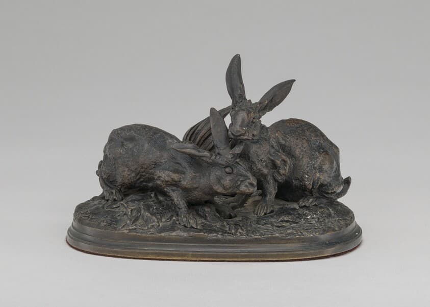 Group of Rabbits — Pierre-Jules Mêne
