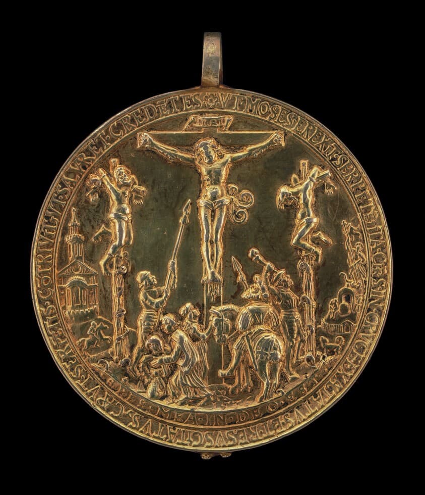 The Crucifixion [reverse] — Hans Reinhart the Elder
