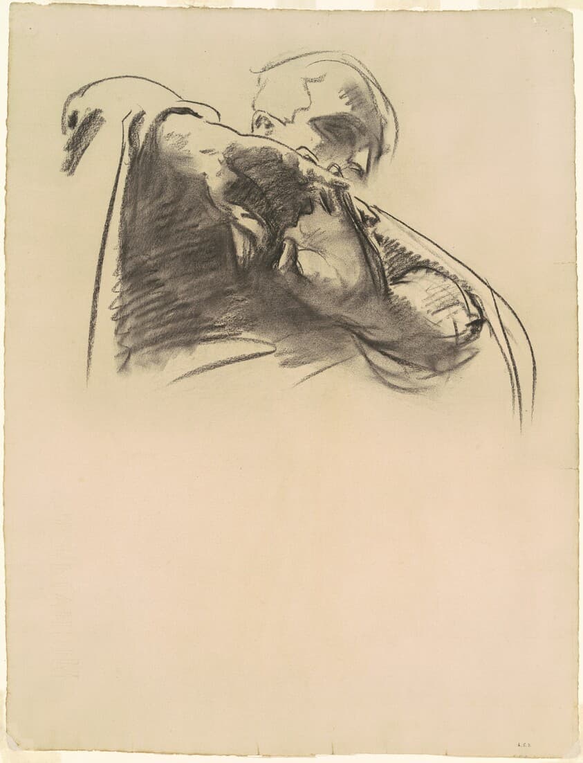 Study for "The Crucifixion and Death of Our Lord" — John Singer Sargent