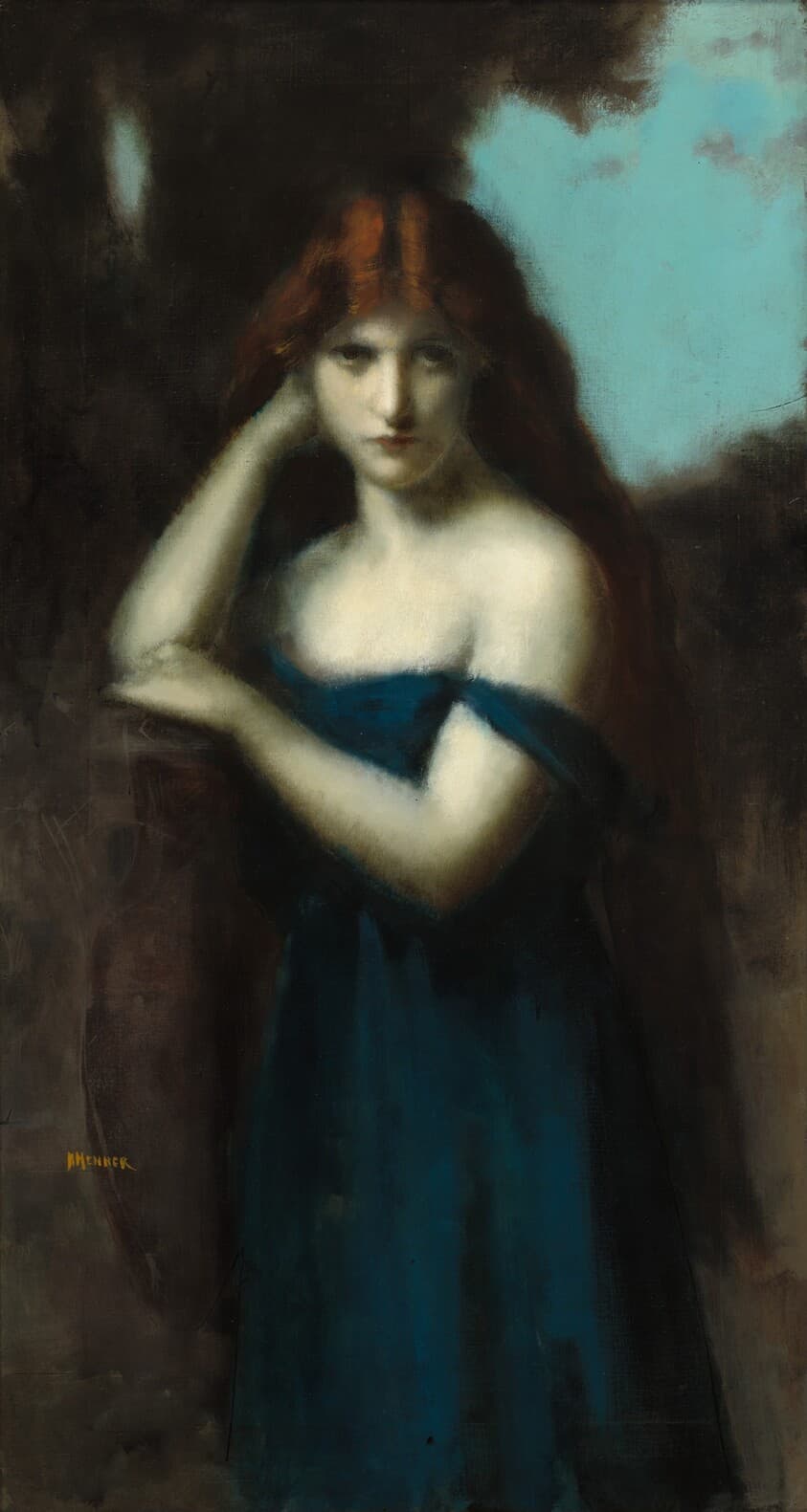 Standing Woman — Jean-Jacques Henner