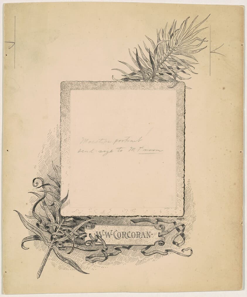 1892 Corcoran Gallery of Art Catalogue — James Henry Moser