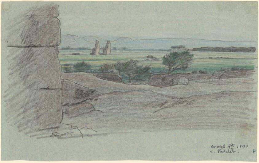 Nile Journey, No. 15 — Elihu Vedder