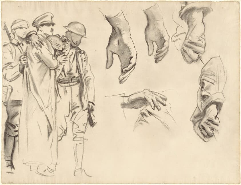 Studies for "Gassed" — John Singer Sargent