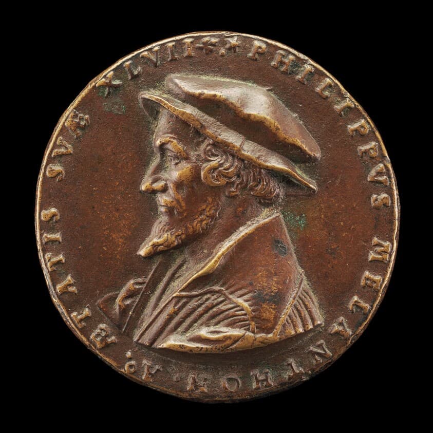 Philipp Melanchthon, 1497-1560, Reformer [obverse] — Friedrich Hagenauer