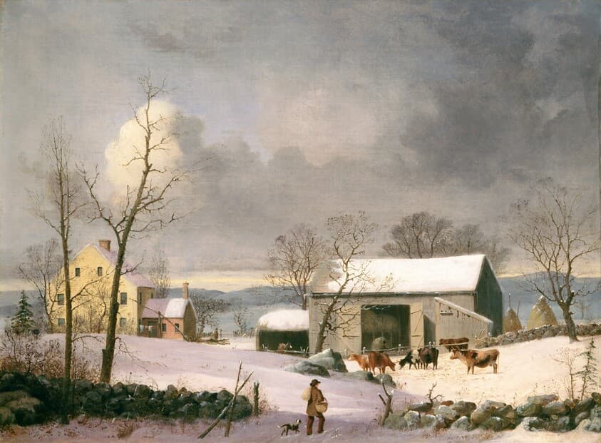 Winter in the Country — George Henry Durrie