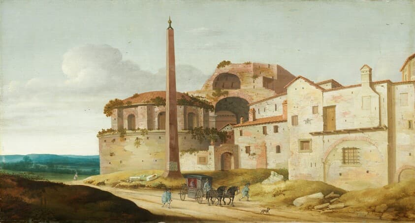 Church of Santa Maria della Febbre, Rome — Pieter Jansz Saenredam
