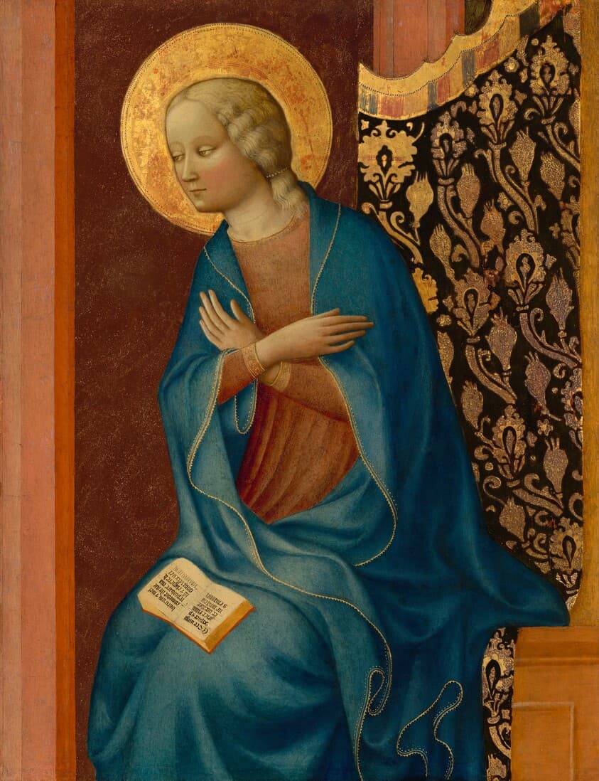 The Virgin Annunciate — Masolino da Panicale