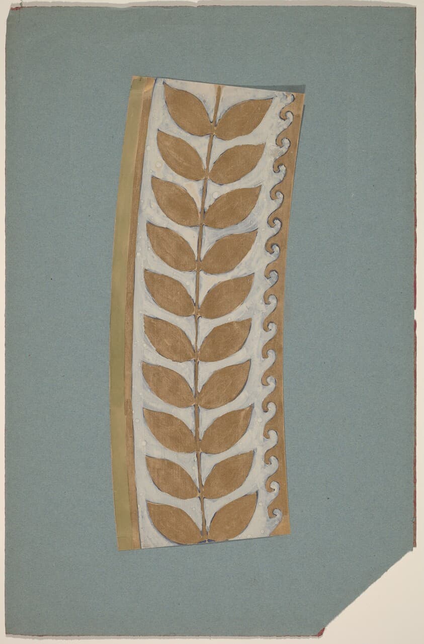 Study for a Border Design — Charles Sprague Pearce