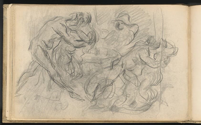 Carnival Scene — Paul Cezanne