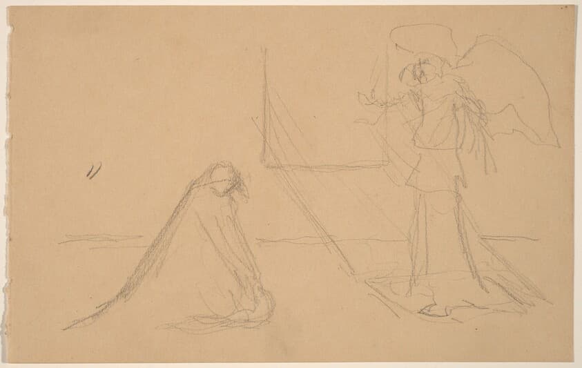 Study of Figures — Charles Sprague Pearce