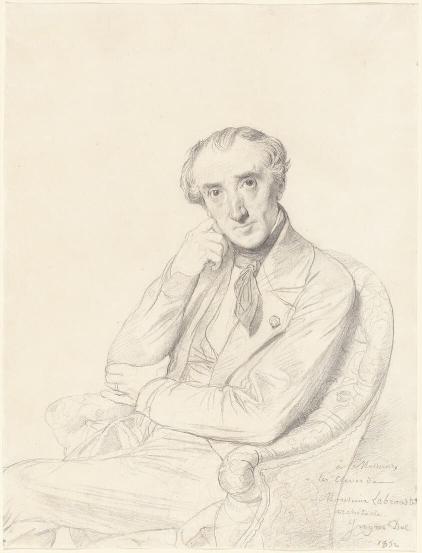 Henri Labrouste — Jean-Auguste-Dominique Ingres