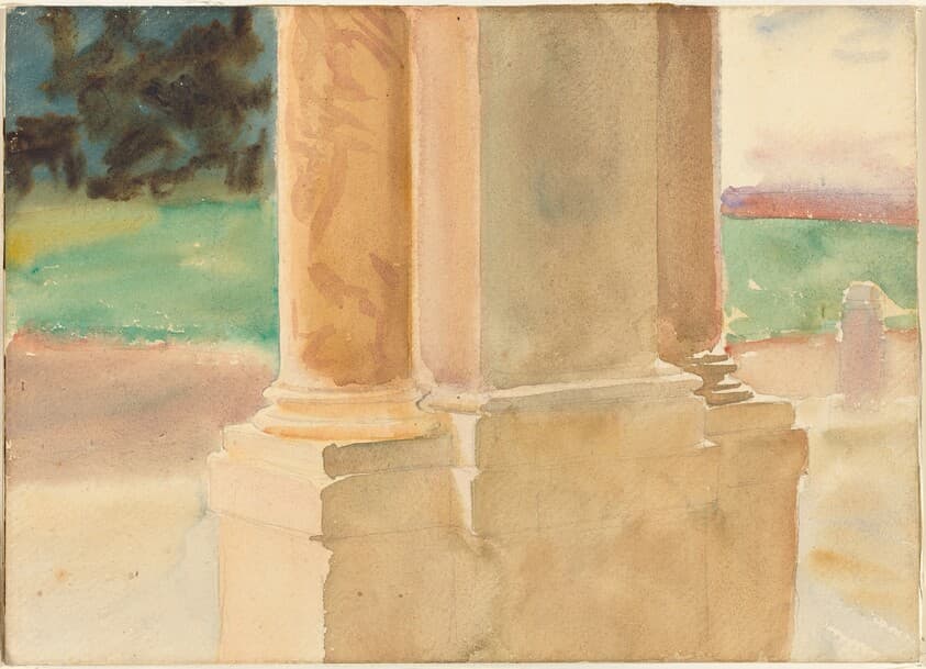 Frascati, Architectural Study — John Singer Sargent