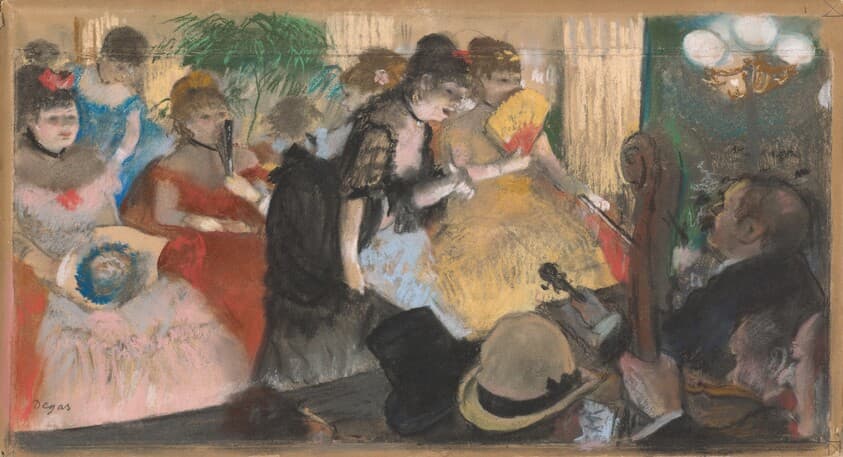 Café-Concert — Edgar Degas
