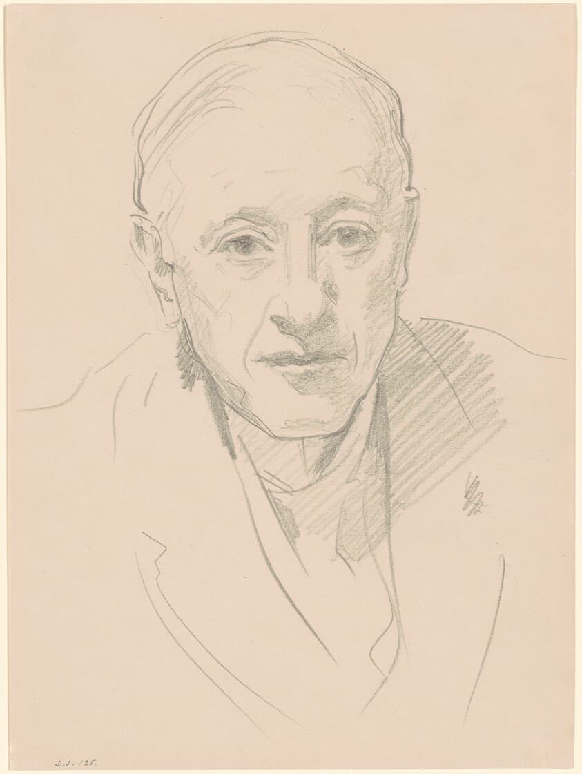 Bust of a Man — John Singer Sargent