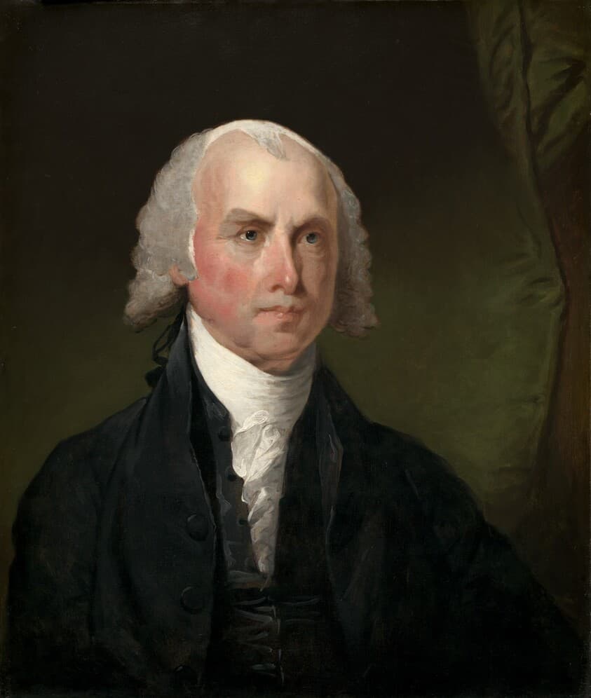 James Madison — Gilbert Stuart
