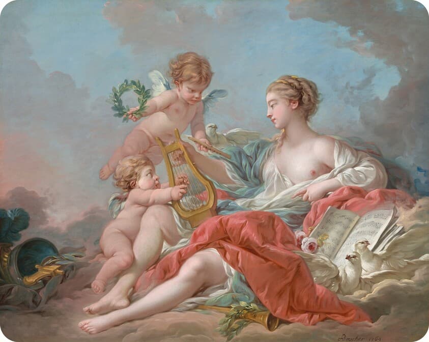 Allegory of Music — François Boucher