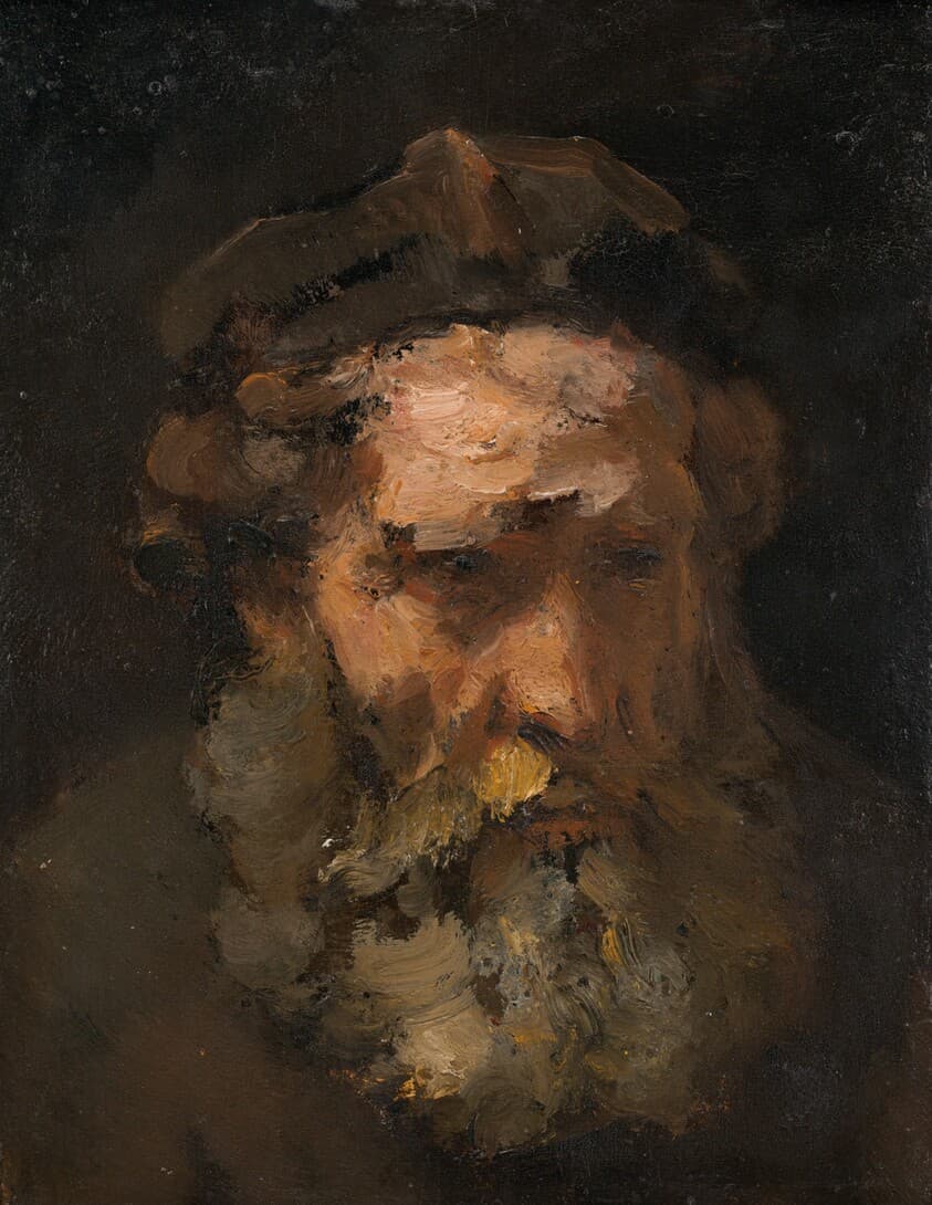 Head of Saint Matthew — Rembrandt Workshop