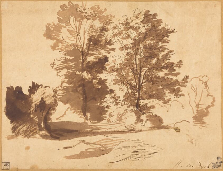 The Edge of a Wood — Sir Anthony van Dyck