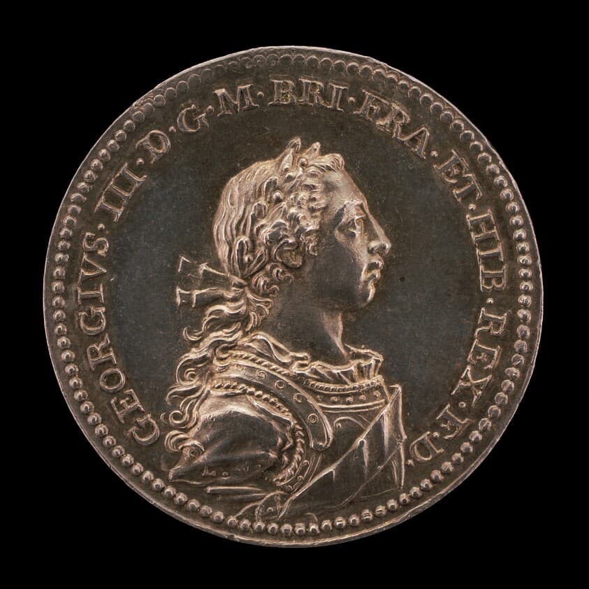 Coronation of King George III [obverse] — Johann Lorenz Natter