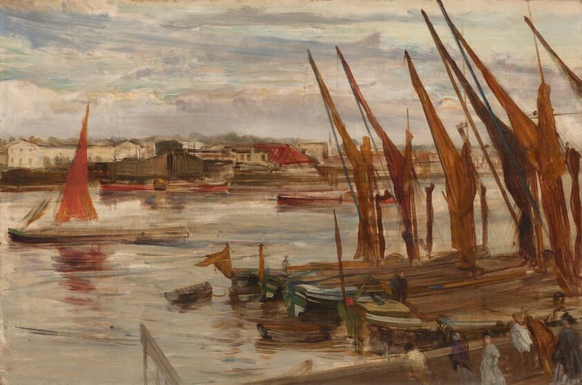 Battersea Reach — James McNeill Whistler