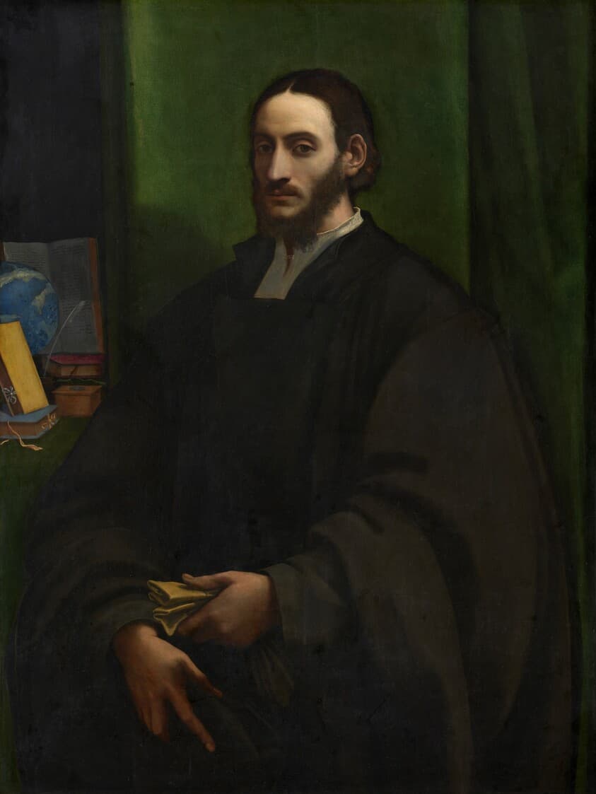Portrait of a Humanist — Sebastiano del Piombo