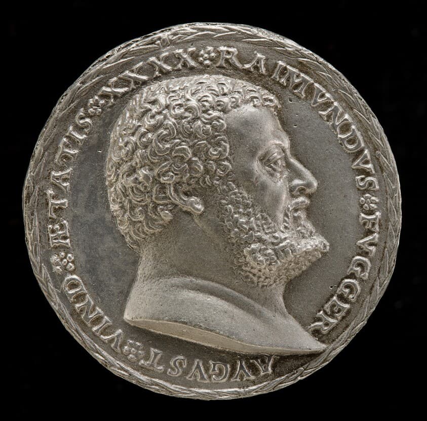 Raymund Fugger, 1489-1535, Scholar and Patron of the Arts [obverse] — Matthes Gebel