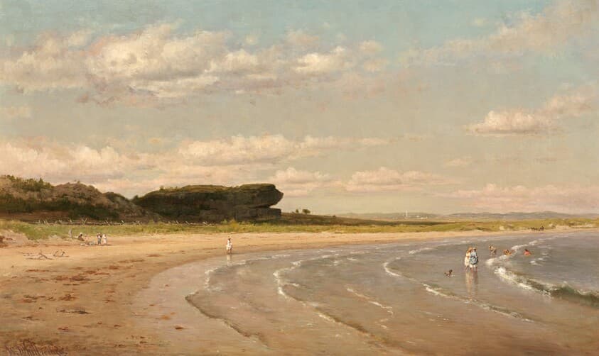 Second Beach, Newport — Worthington Whittredge