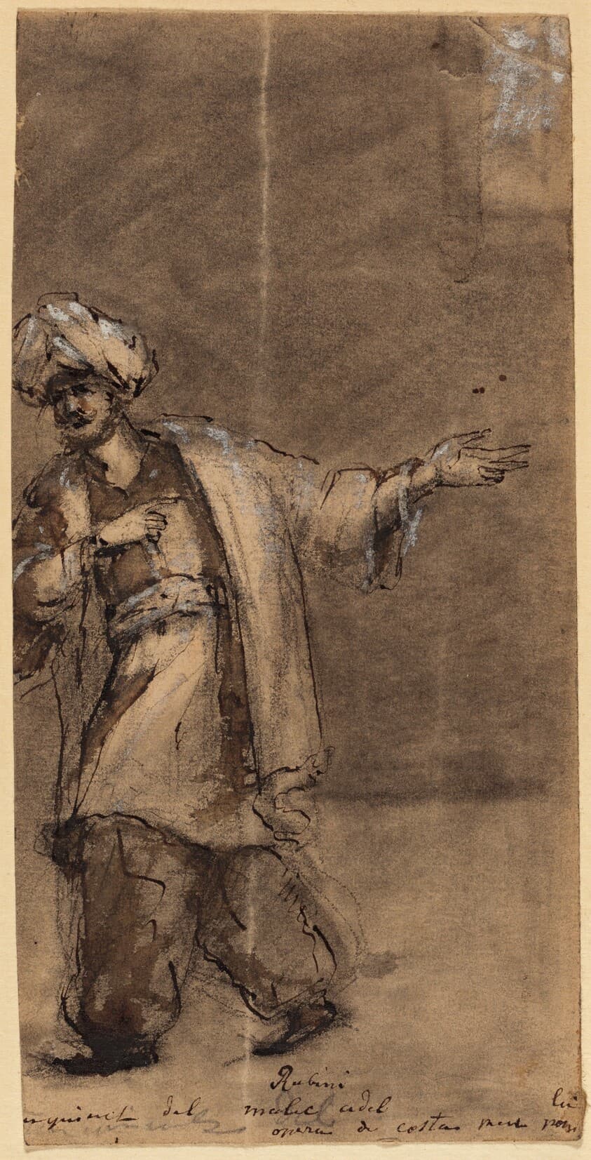 Man in Oriental Costume — Robert Walter Weir