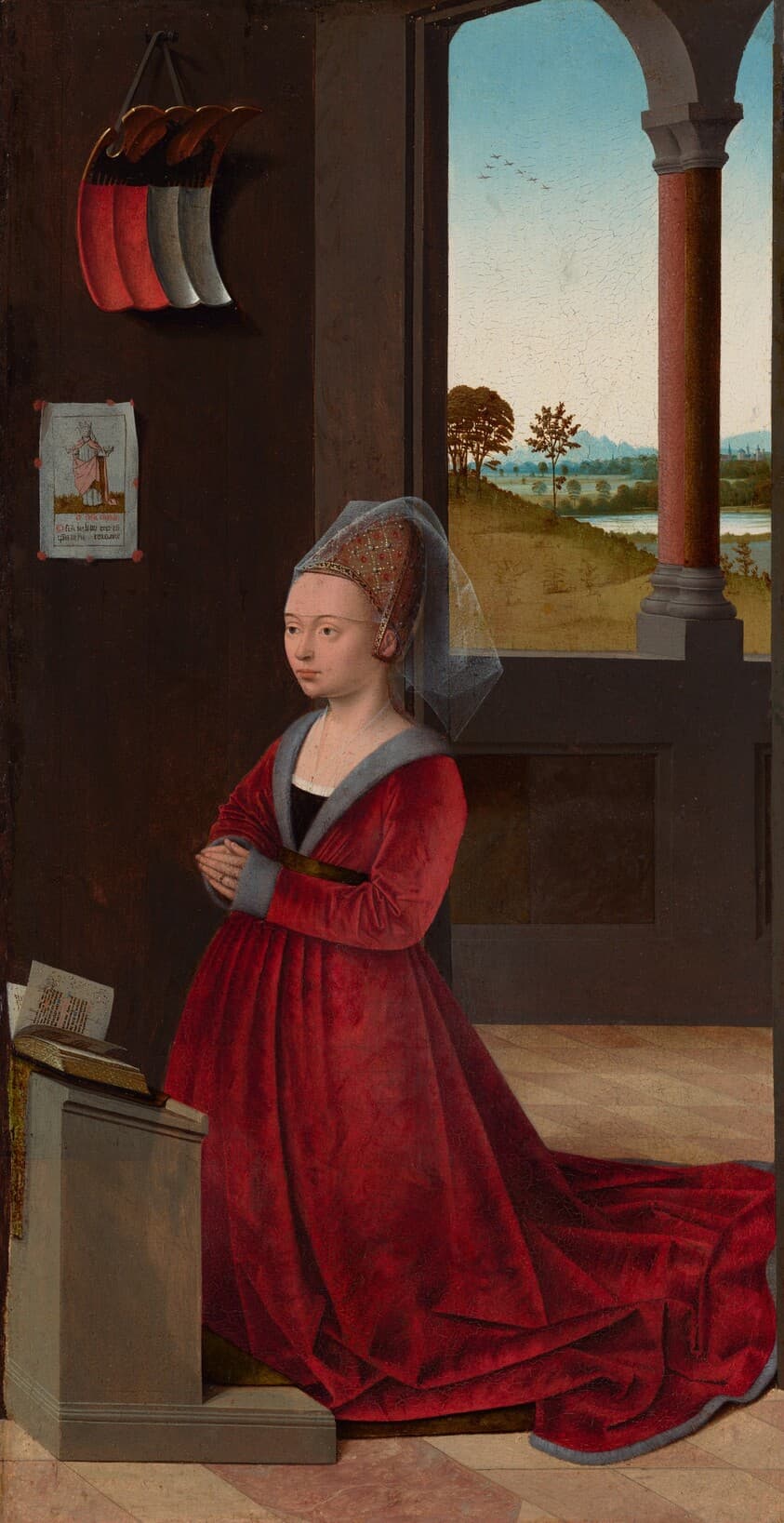 Portrait of a Female Donor — Petrus Christus