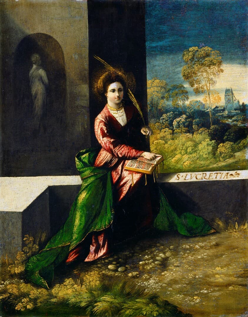 Saint Lucretia — Dosso Dossi