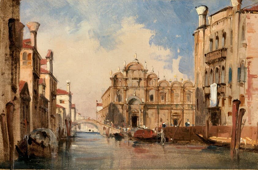 The Scuola di San Marco, Venice — Jules-Romain Joyant