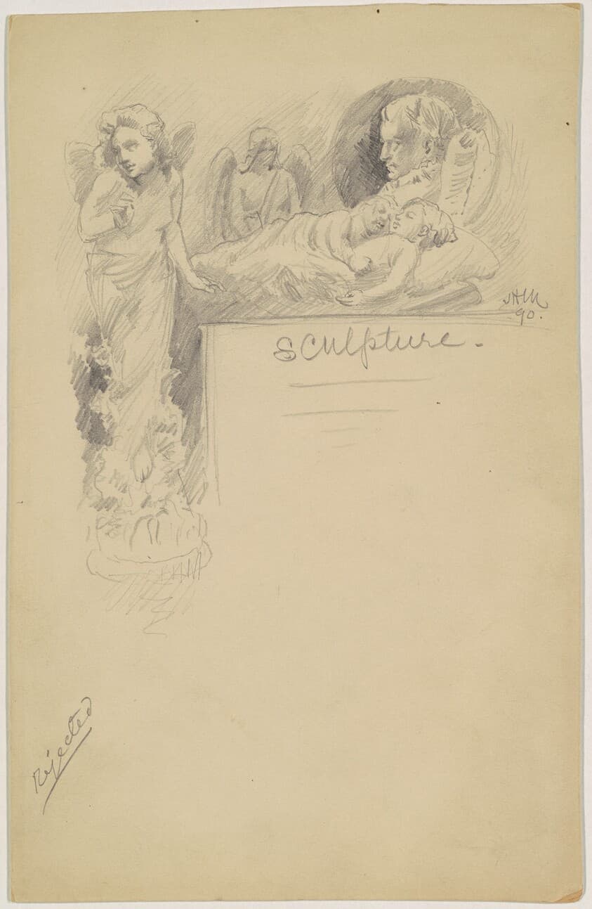 Study for "Sculpture" — James Henry Moser