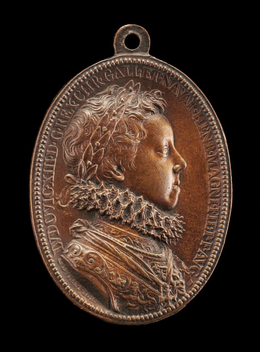 Louis XIII, 1601-1643, King of France 1610 [obverse] — Guillaume Dupré