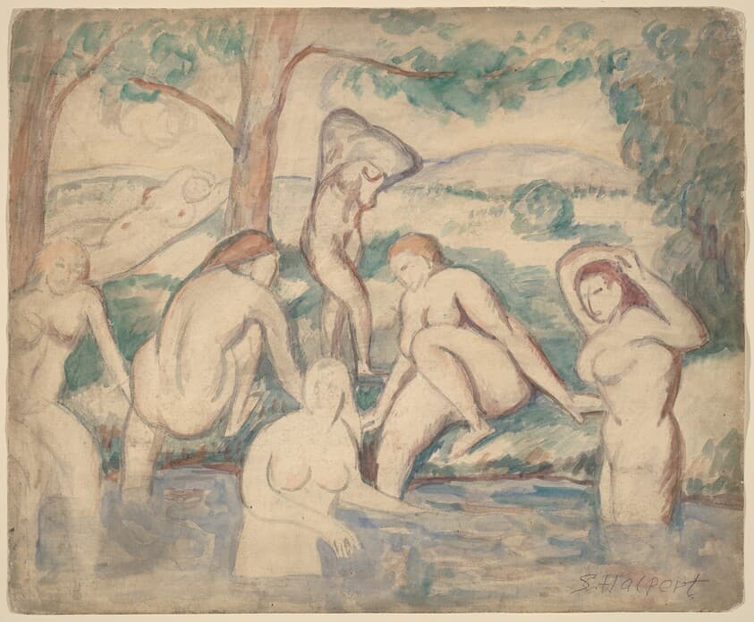 Bathers — Samuel Halpert