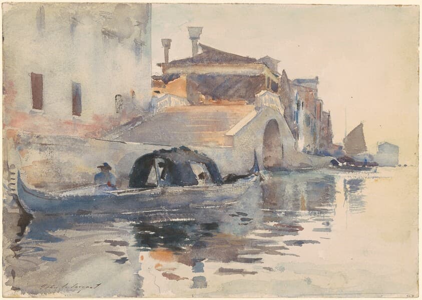 Ponte Panada, Fondamenta Nuove, Venice — John Singer Sargent