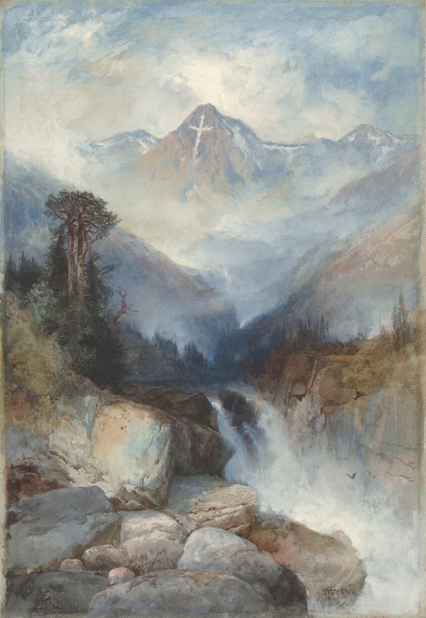 Mountain of the Holy Cross — Thomas Moran
