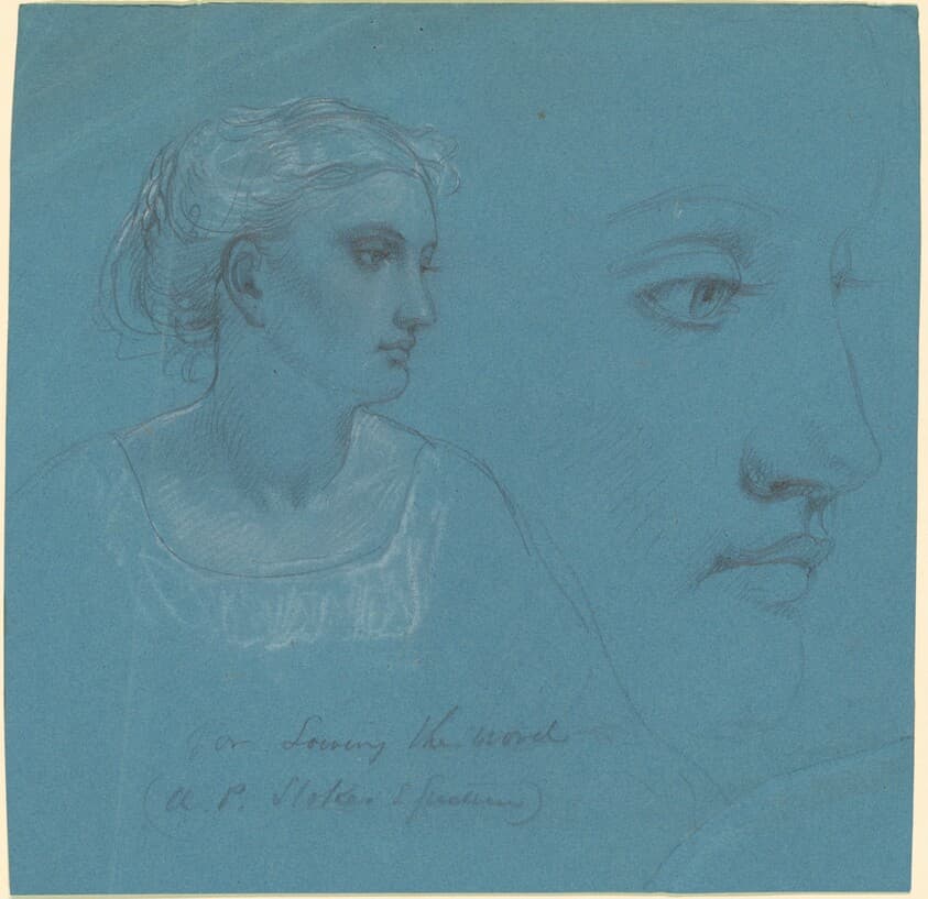 Studies for "Sowing the Word" — Daniel Huntington