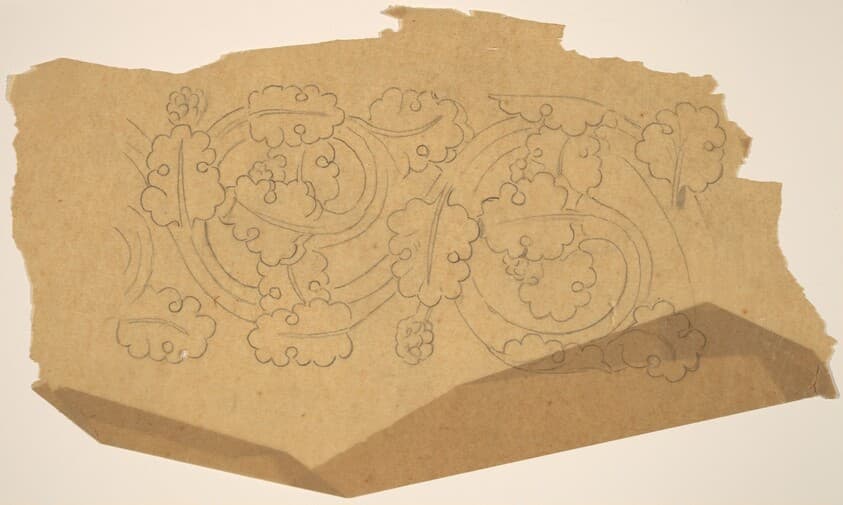 Study for a Border Design — Charles Sprague Pearce