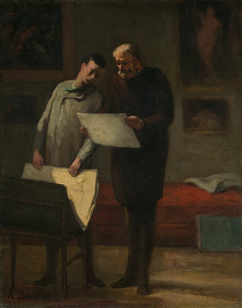 Advice to a Young Artist — Honoré Daumier