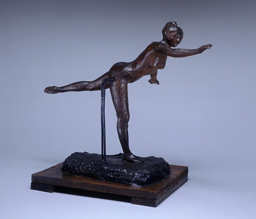 Grande Arabesque, Second Time (Arabesque on the Right) — Edgar Degas
