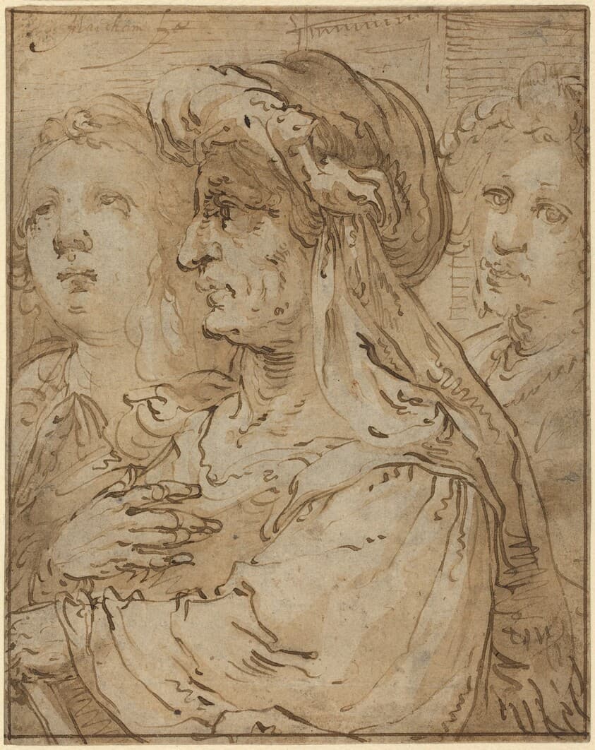 Allegory of Age — Jacob Matham