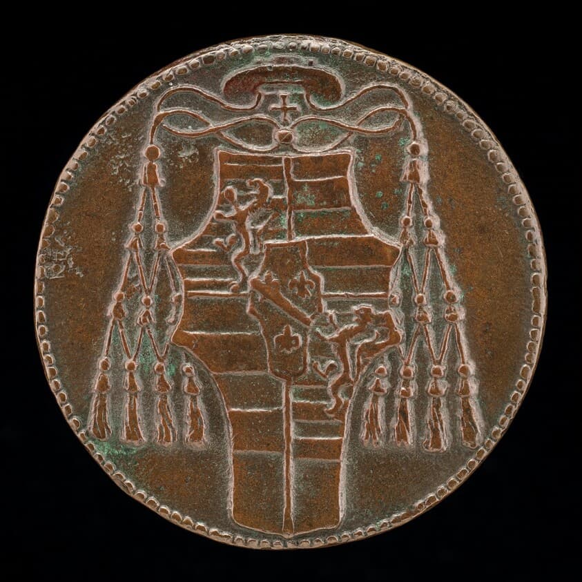 Shield of Arms of Estouteville [reverse] — Cristoforo di Geremia